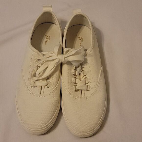 J. Crew  Harbor sneakers size 8 - Picture 1 of 8